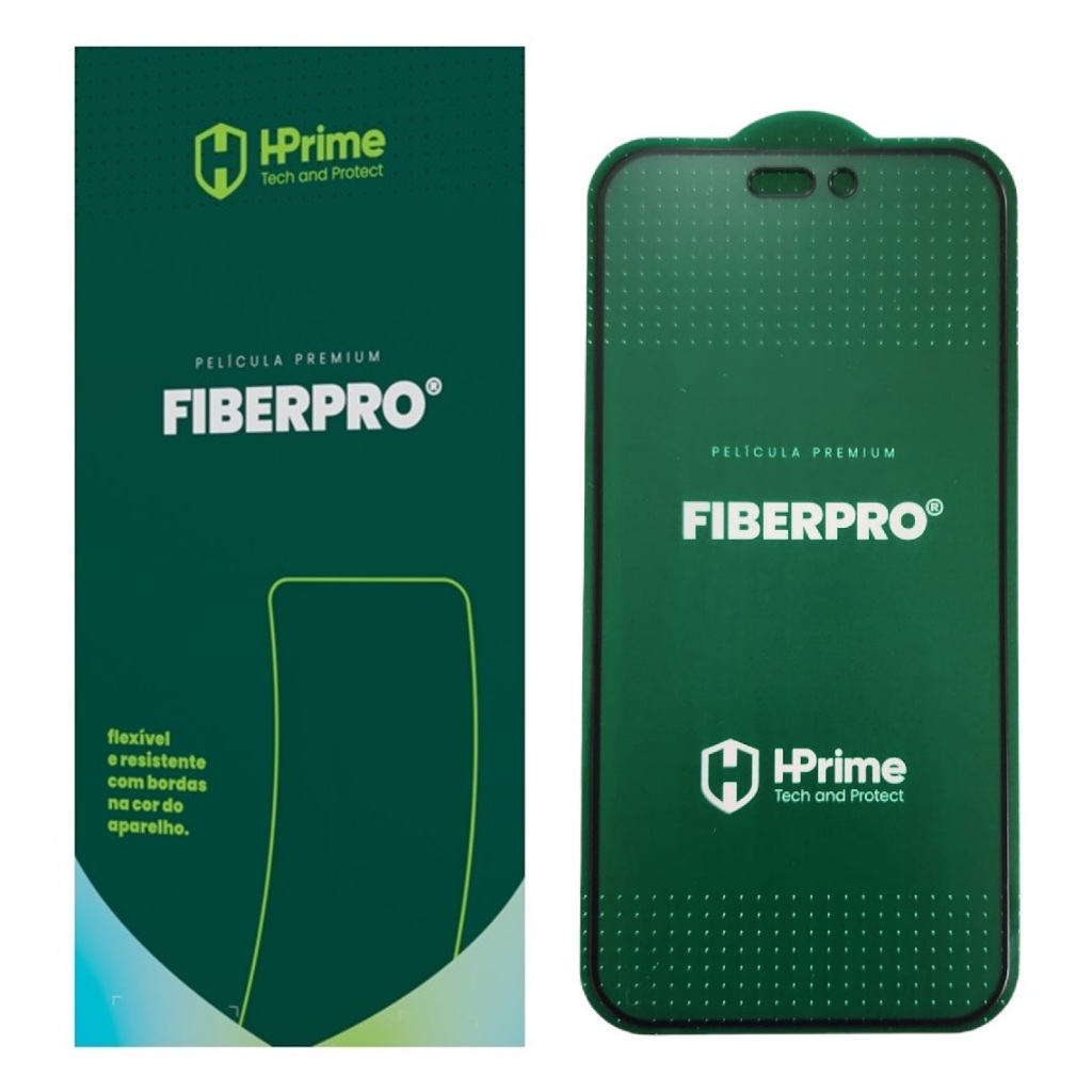 Pelicula Hprime Para iPhone 15 / 15 Pro / 15 Pro Max Fiberpro®Fosca