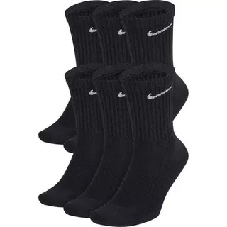 Meia Cano Alto Esportiva Futebol Academia Kit c/ 6 Pares