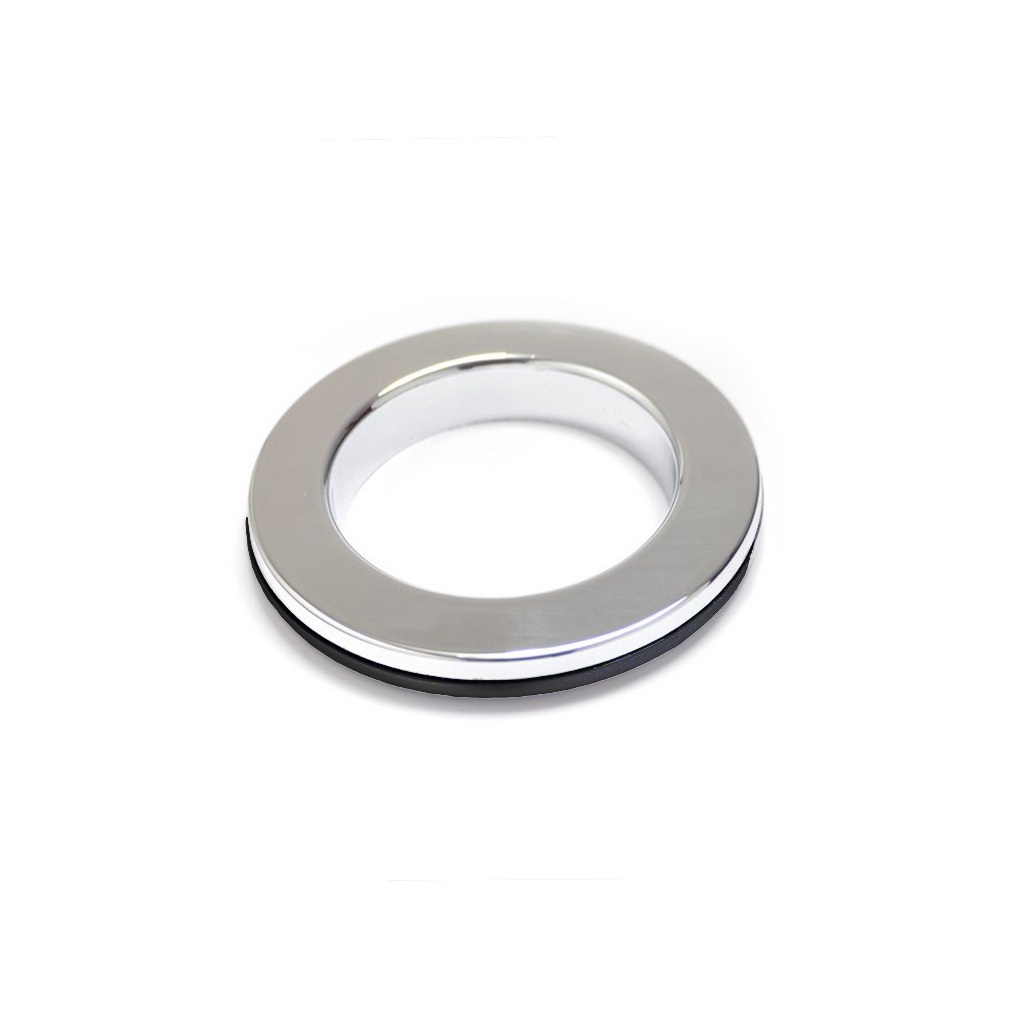 Ilhós para cortina 100 Pares Cromado Redondo para Varão de 28mm