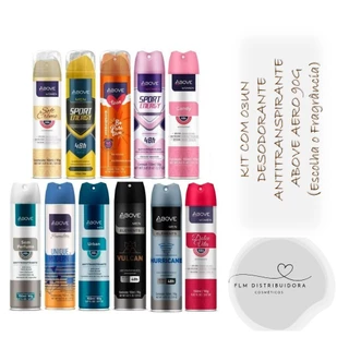 Kit com 03un Desodorante Antitranspirante Above Aero 90g (Escolha o Fragrância)