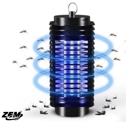 Armadilha Mata Mosquito Pega Inseto Led Luz Choque Elétrico