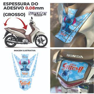 Adesivos Honda Biz 125 Refletivo + Holográfico @cs2visual #honda #biz