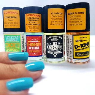 Kit SOS Unhas Bases - Top Beauty