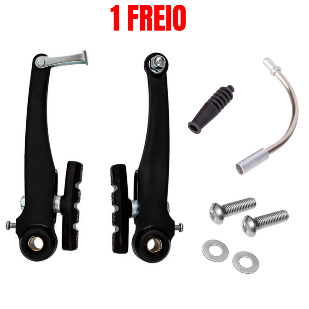 Jogo de Freio de Bicicleta V-Brake Nylon Bike Tipo GTS Aro 16 20 24 26 ...
