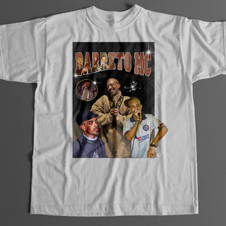 CAMISETA BARRETO MC VINTAGE STREETWEAR UNISSEX LANÇAMENTO