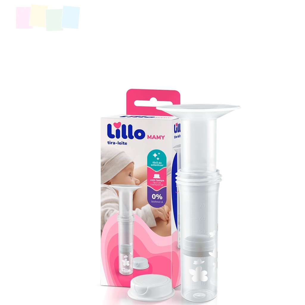 Extrator Manual Tira-Leite Esterilizável Mamy 70ml - Lillo