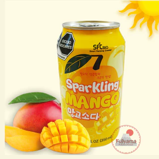 Refrigerante Coreano sabor Manga 350ml Sparkling Mango