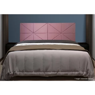 Cabeceira De Cama Box Estofada Suede King 2 m x 56 cm Thays Varias Cores