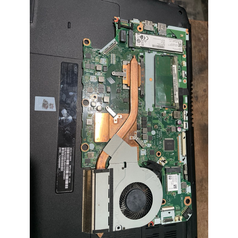 PLACA ACER aspire A515-51 AMD A12-9720 DDR4 com 4ram + ssd m2 128GB