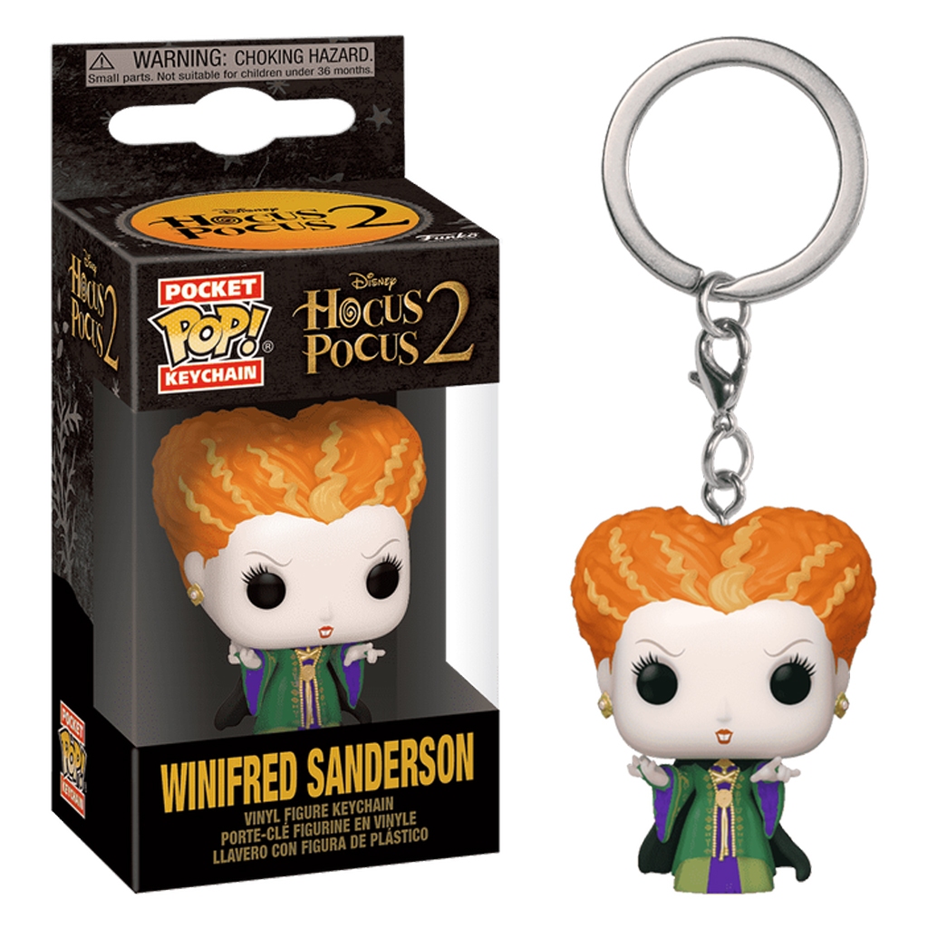 CHAVEIRO FUNKO POP KEYCHAIN DISNEY HOCUS POCUS 2 - WINIFRED