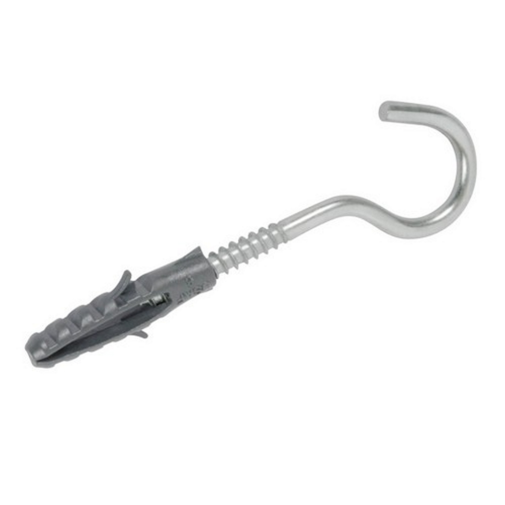 Gancho Parafuso Com Bucha 6mm Zincado Parede 100 Unidades | Shopee Brasil