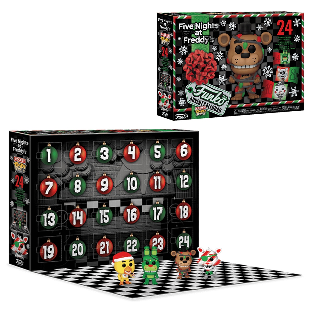 CALENDÁRIO FUNKO POP POCKET ADVENT CALENDAR 2023 - FIVE NIGHTS AT FREDDY'S (72480) NOVO ORIGINAL