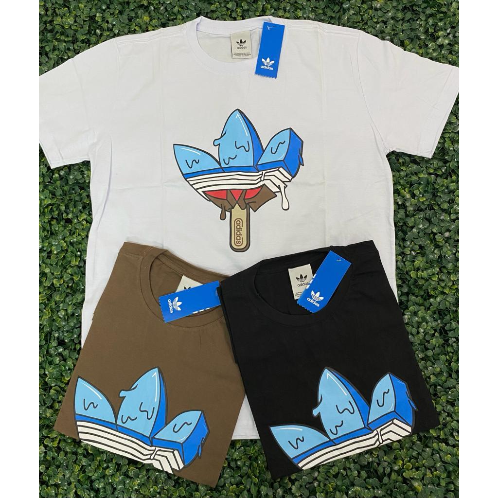 Camiseta Adidas Ice Cream PICOLE 100% ALGODÃO CAMISA STREETWEAR