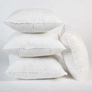 Kit 4 Enchimento Almofada Refil 45x45 Fibra Textil Mista