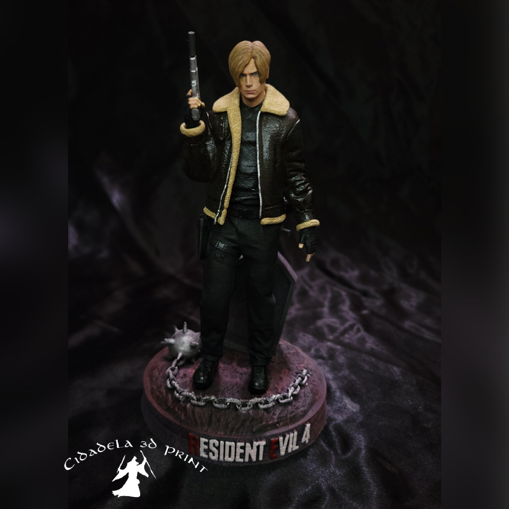 Action Figure do Leon Scott Kennedy - Resident Evil 4 Remake