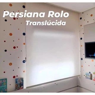 Persiana Rolô Translúcida, Feitas Sob medidas