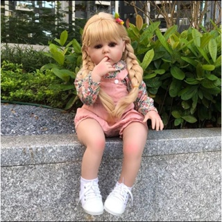 Brastoy Bebê Reborn Boneca Silicone Sólido Suave Original Rosa Menina 48cm  Pode Tomar Banho (Menina 48cm) : : Brinquedos e Jogos