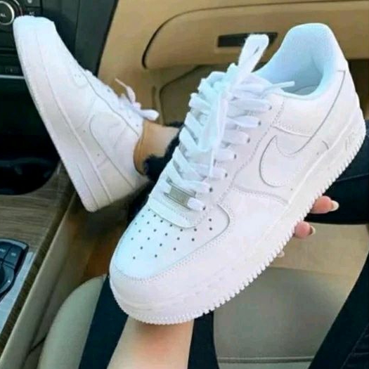 Tenis Nike 1 linha Air Force 1 Branco Casual Masculino & Feminino Promoção Durável Estiloso Confortável Barato Moda Final do Ano Mais Vendido