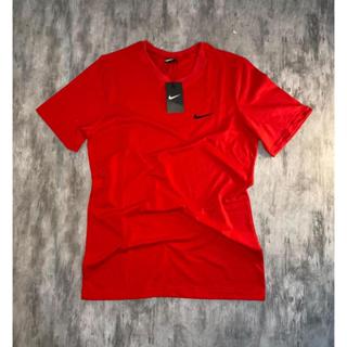 Camiseta prada lisa símbolo vermelho premium top em Promoção na