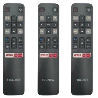 3 Kit Controles Tv TCL Android