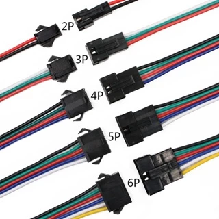 1 / 4 x Conector De Engate Rápido Macho Fêmea 2 vias 3 vias 4 vias