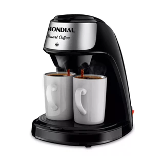 Cafeteira Elétrica 2 Xícaras C-42-2x-BI Smart Coffee Mondial