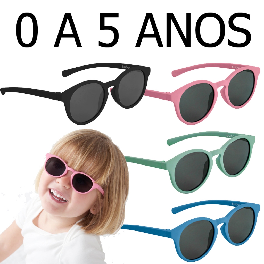 Óculos De Sol Buba até 5 anos Com Proteção UV óculos de sol infantil ...