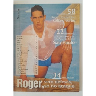 REVISTA G MAGAZINE ED.25 ROGER GOLEIRO | Shopee Brasil