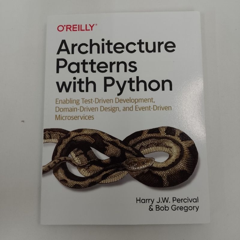 Livro Architecture Patterns With Python V917 | Shopee Brasil