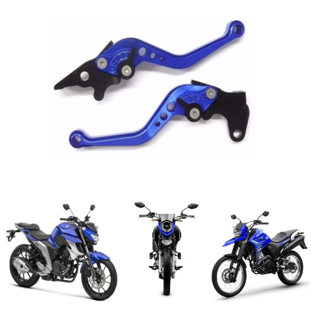 Manete Esportivo em Alumino Com 6 Regulagens Fazer 250 Xtz 250 Fazer 150 Crosser