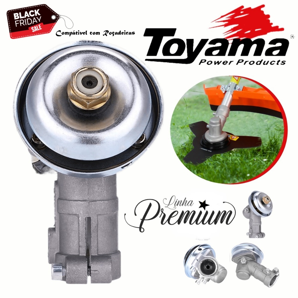 サケ プレメモ ポイント Caixa Transmissâo Ponteira P/ Roçadeira Toyama Tbc 43 - Tbc 52