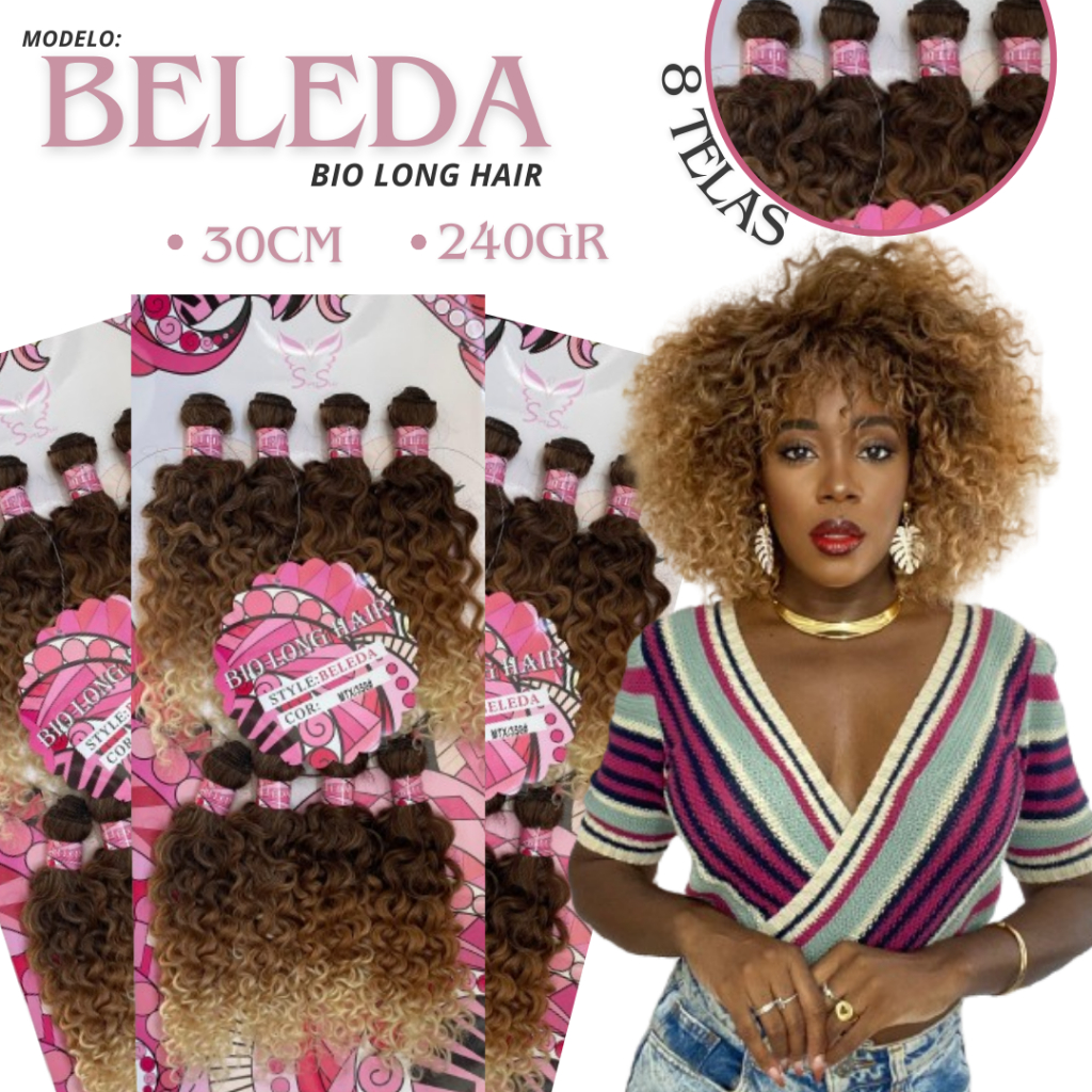 Cabelo Método Crochet Braid Cacheado African Beauty 70Cm - Mega Hair -  Magazine Luiza