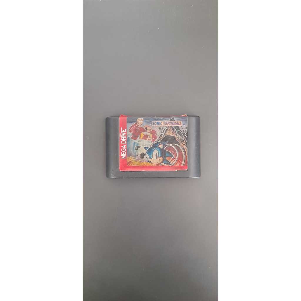 Sonic Spinball - Mega Drive - 100% Original | Shopee Brasil