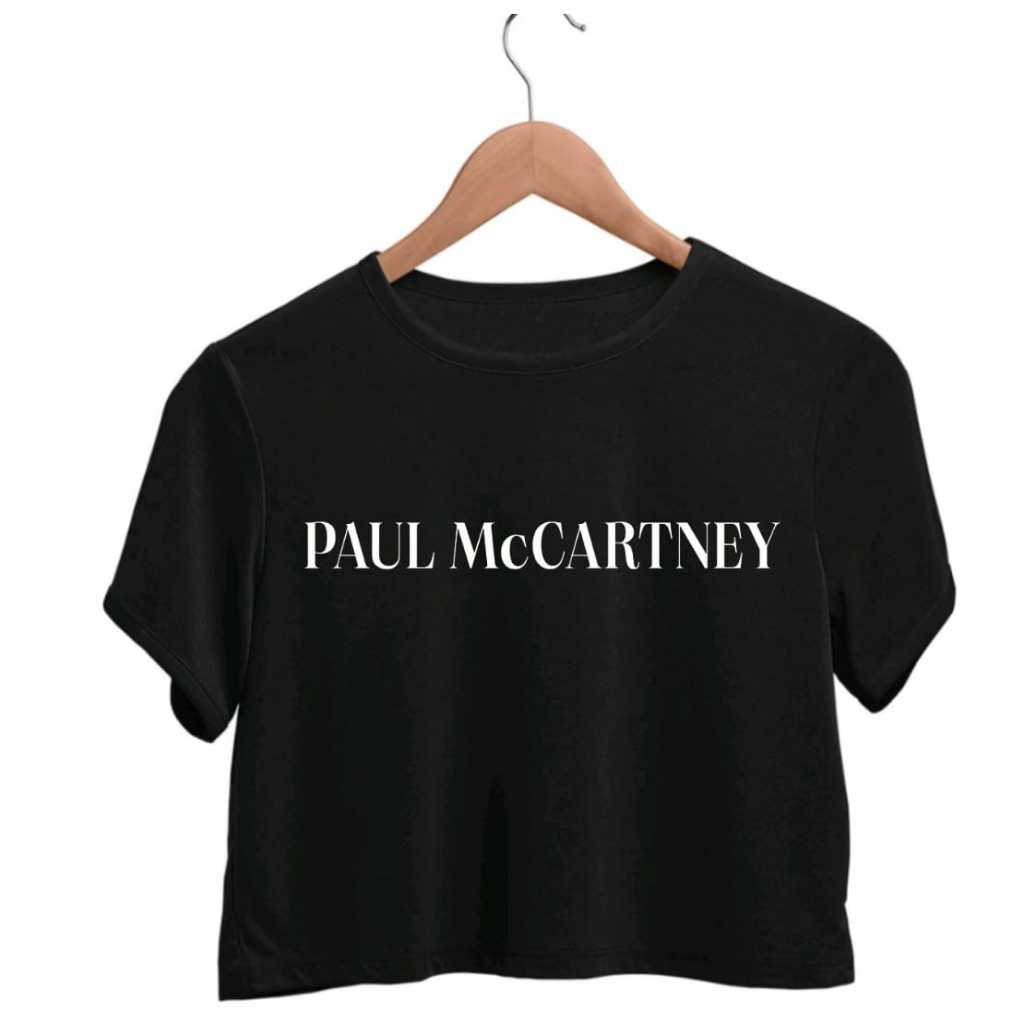 Cropped Camiseta T-shirt Paul Mccartney Got Back The Beatles Tour