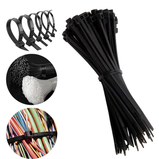 Abracadeira Presilha Enforca Gato Nylon Fita 20cm 200un