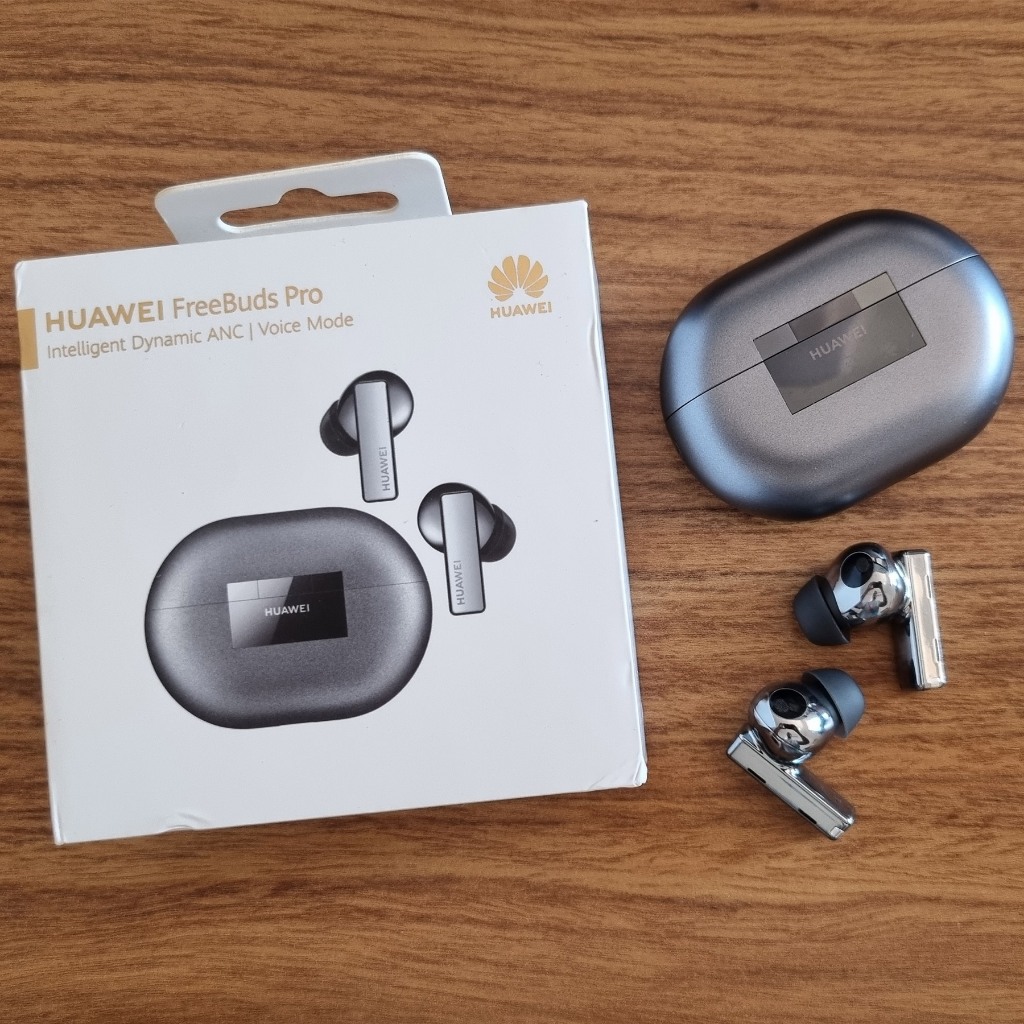 Fone de ouvido in-ear sem fio Huawei FreeBuds Pro T0003 Prata-glacial Cancelamento de ruído