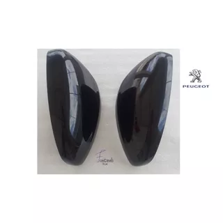 Capa Retrovisor Peugeot 208 2008 C3 Smart C4 Cactus Preta Black Piano