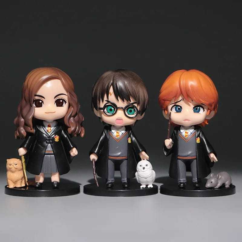 Funko Pop Harry Potter - Hermione Ron Voldemort Malfoy Nick Filch Luna  Fawkes Sirius Black Tonks Rita Action Figure Toys