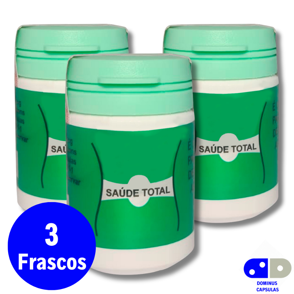 Kit 3 Frascos Suplemento Saúde Total Harp 15 Capsulas 100mg Original 3 ...