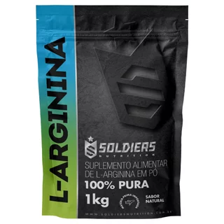 Arginina 1Kg - 100% Pura Importada - Soldiers Nutrition