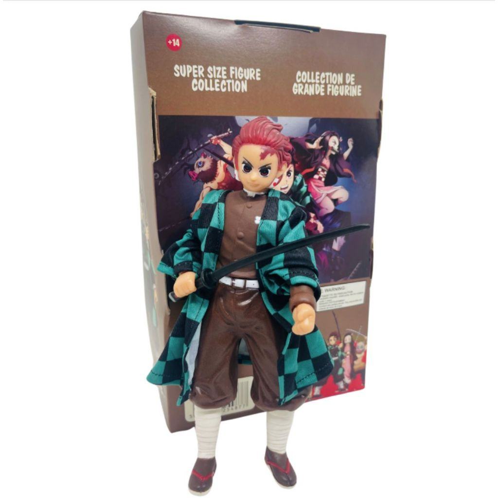 Boneco Colecionável Tanjiro Kamado Demon Slayer Articulável 22cm Action  Figure de Vinil Brinquedo | Shopee Brasil