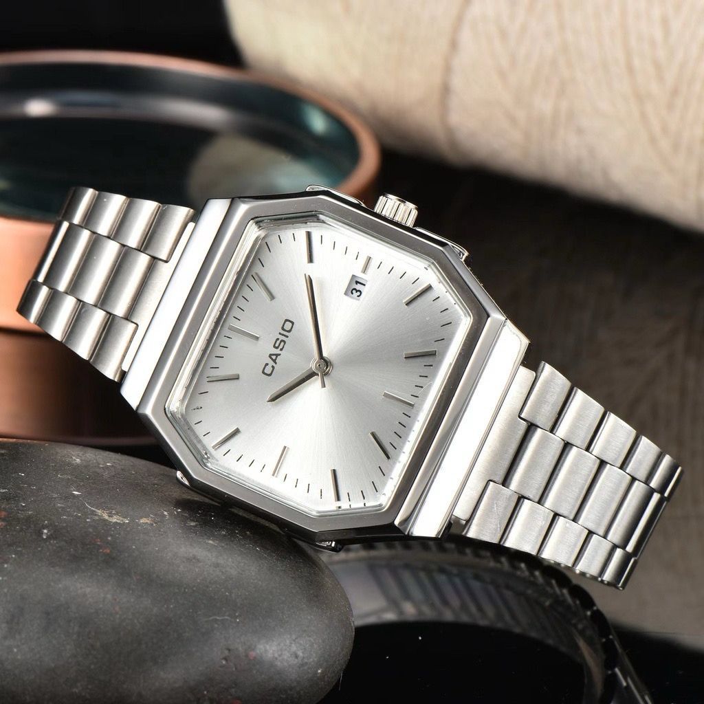 Relógio Feminino Cássio Vintage Aço Inoxidável relogio homem mulher Moda Retro vintege