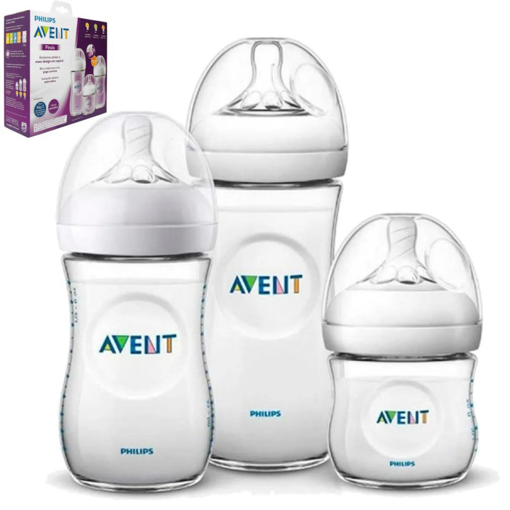 Kit Mamadeira Philips Avent Pétala 3 Unidades | Shopee Brasil