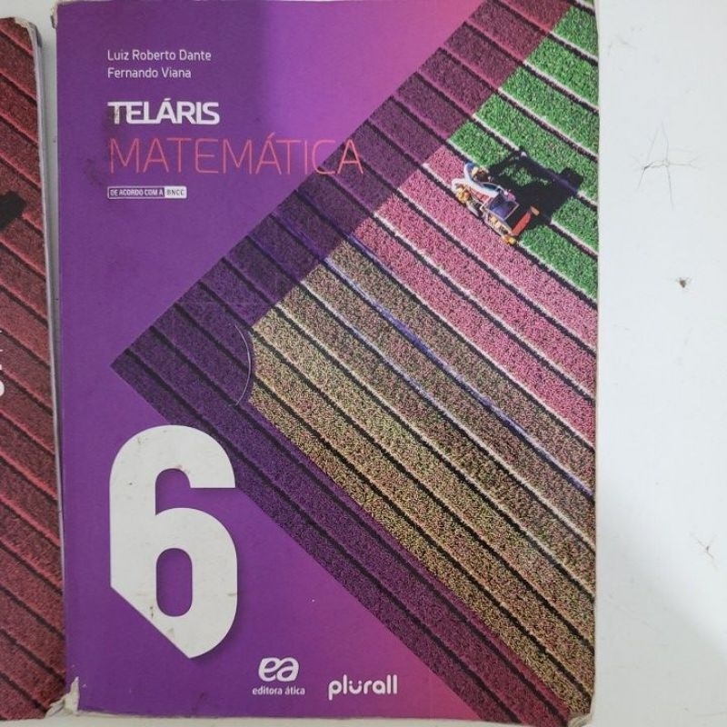 Livro de matemática Teláris 6 ano | Shopee Brasil