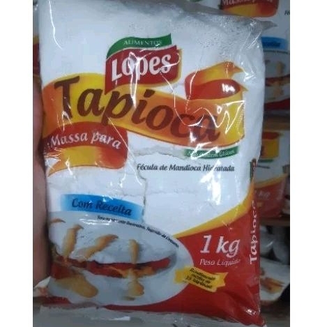 Goma 100% Natural Tapioca Lopes 1Kg da Amazônia Oficial região norte ...