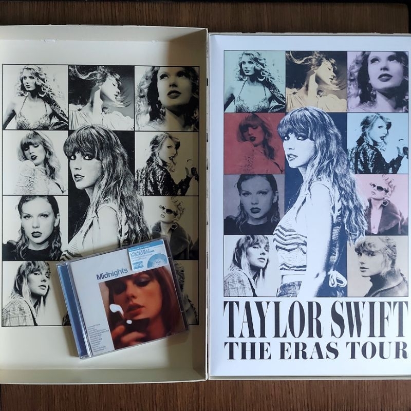 テイラースウィフト　vip特典box Taylor Swift - Caixa VIP The Eras Tour + CD Midnights (Moonstone