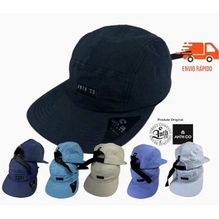 Boné Aba Reta Five Panel IMPERMEAVEL Maleável Strapback AnthCo Original