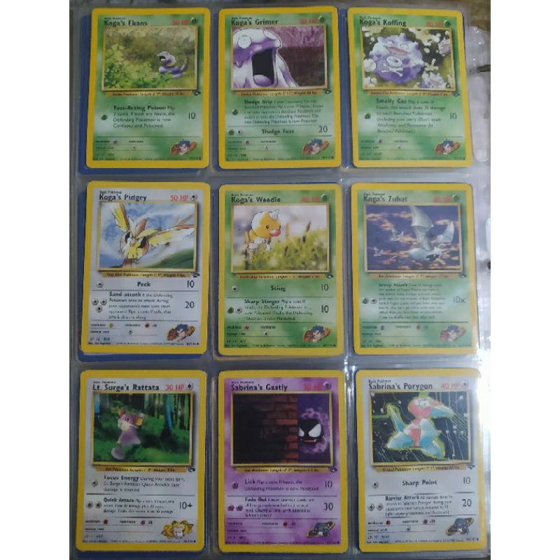 Kit 35 Cartas Antigas (1996-2011) - Pokémon TCG Original | Shopee Brasil