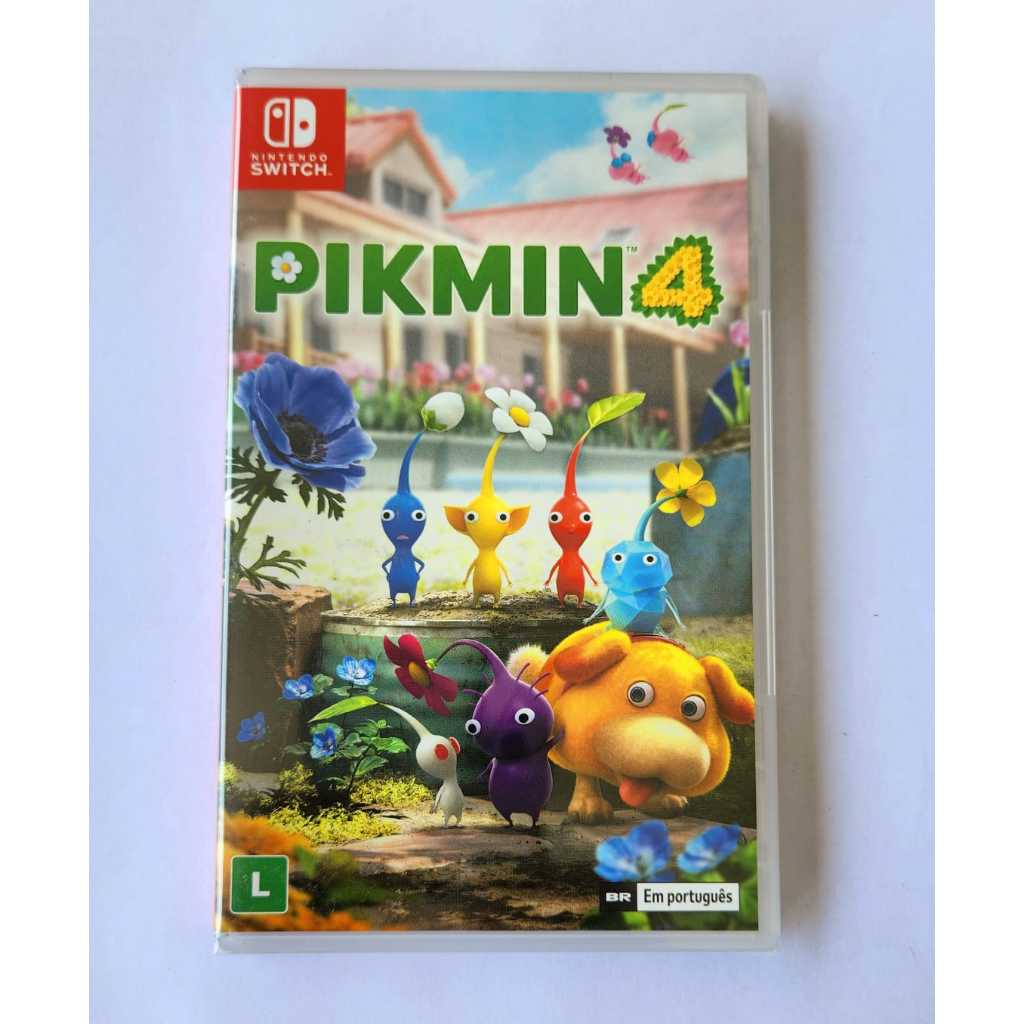 Pikmin 4 (mídia Física) - Nintendo Switch (novo) | Shopee Brasil