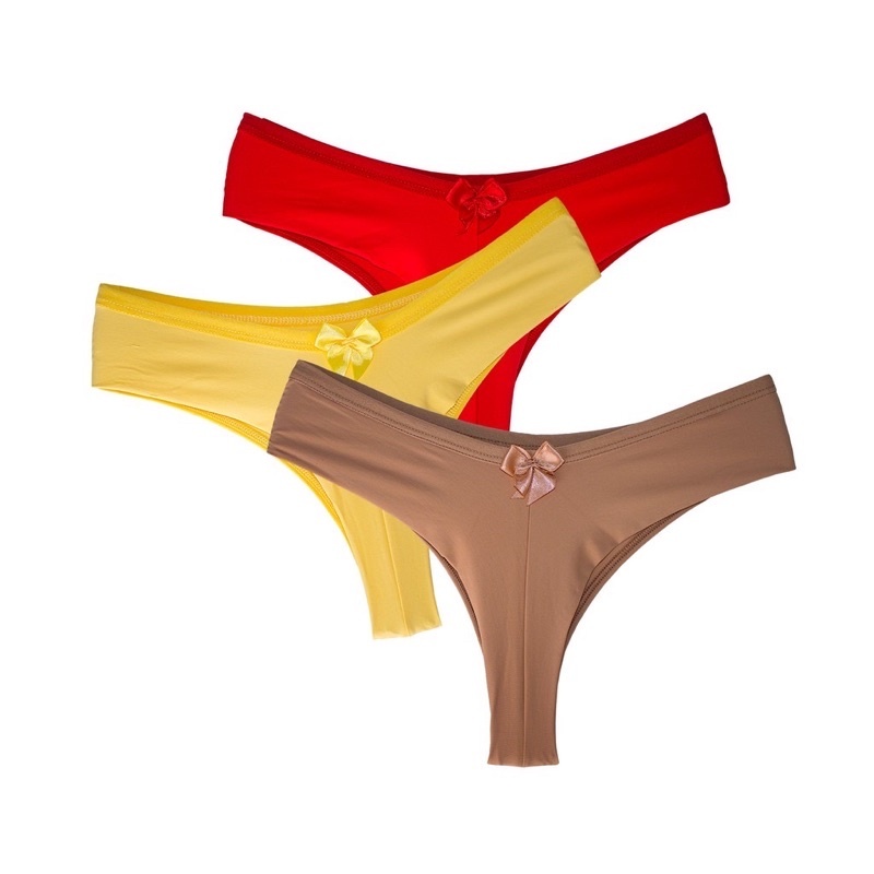 Finetoo 3 Pçs / Set Mulheres Tangas Algodão Macio G String Calcinha Sexy V  Cintura Cueca Feminina Underwear M Xl Menina Tanga Biquíni Calcinha De  $71,04